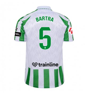 Real Betis Marc Bartra #5 Replika Hjemmebanetrøje 2024-25 Kortærmet